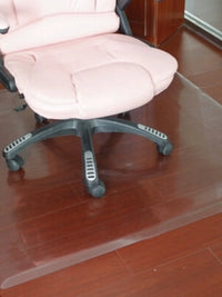 PVC Transparent Floor Protector Mat for Office Chair and Hardwood Floors