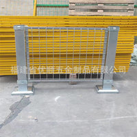 Industrial Warehouse Partition Fence Panel - Heavy-Duty Perforated Safety Barrier
