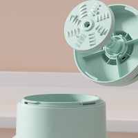 Manual Hand-Crank Ice Shaver Machine for Home Use, Portable Non-Electric Ice Crusher for Shaved Ice and Slushies