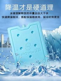 Reusable Ice Packs for Coolers and Fans, No Water Injection Needed