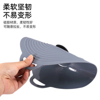 Silicone Spill-Proof Dust-Proof Food Cover Set for Kitchen, Refrigerator, Microwave
