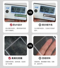 mini迷你贝壳卡砖 高透防紫外线3寸透明薄卡砖游戏王宝可梦球星卡