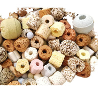 Aquarium Filter Media Volcanic Rock Coral Bone Ceramic Rings for Fish Turtle Tanks
