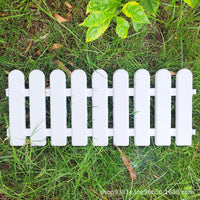 Decorative Garden Fence Panels for Outdoor Yards and Patios, Plastic Edging for Flower Beds and Pathways