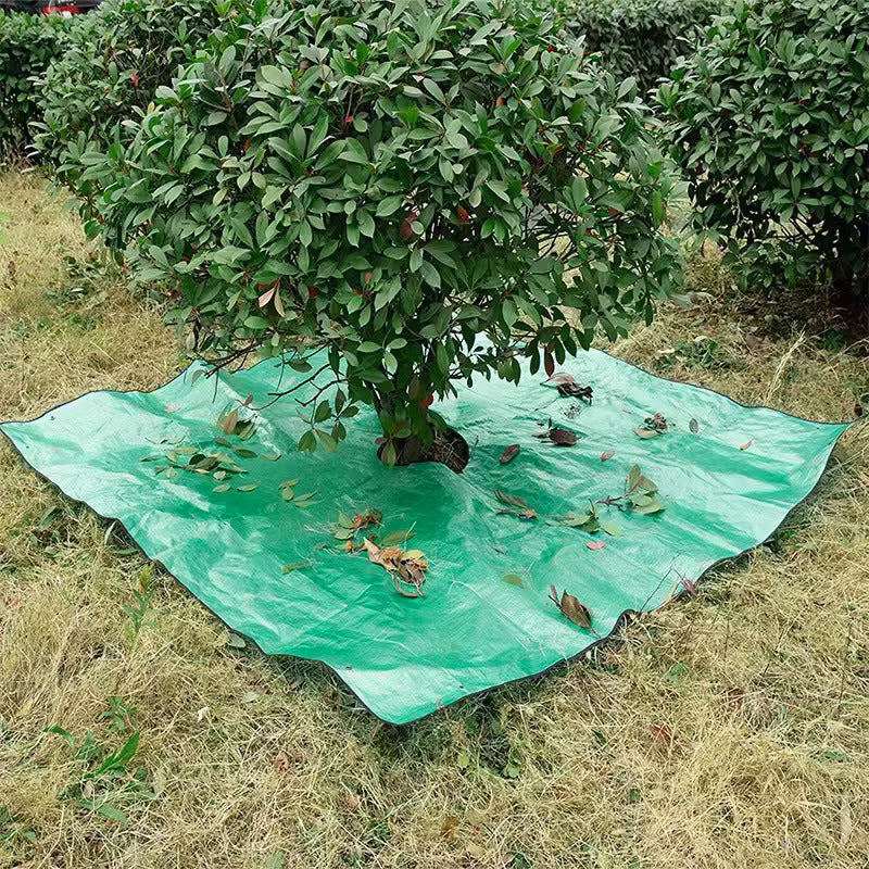 Large Garden Leaf Collection Tarp for Yard Waste and Pruning