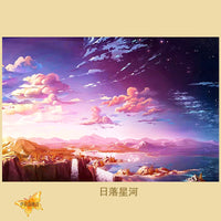 Jigsaw Puzzle 500 Pieces for Adults, Challenging Landscape Art for Stress Relief and Brain Training