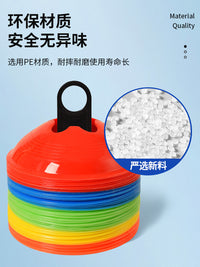 Agility Training Cones for Sports Drills, Soccer, Basketball, and Obstacle Courses