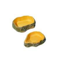 Reptile Hideaway Cave with Basking Platform, Turtle Resin Ornament for Aquarium Terrarium Decor