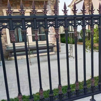 Aluminum Alloy Balcony Railing Outdoor Villa Courtyard Fence