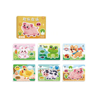 Toddler Educational Jigsaw Puzzle Blocks for Early Learning