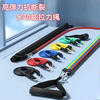 Resistance Band Set for Home Gym Full Body Workout, Strength Training Exercise Bands for Men and Women