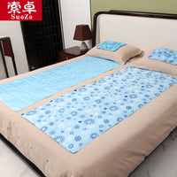 Cooling Gel Mat for Summer Beds and Dorms - Single/Double Ice Pad for Students