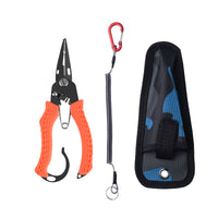 Brand Lure Pliers, Multifunctional Stainless Steel Fishing Pliers, Bent Nose PE Fishing Line Pliers, Fishing Tool