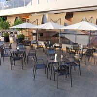 Outdoor Bistro Table and Chair Set for Cafe Patio Balcony