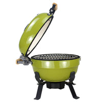 12-inch Ceramic Mini Portable BBQ Grill for Outdoor Picnics and Home Use