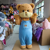 Inflatable Cartoon Bear Mascot Costume for Performances and Events