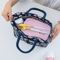 Insulated Lunch Bag Portable Cooler Tote for Outdoor Picnic School Office