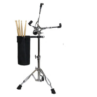 12-inch Drum Practice Pad Set with Oxford Backpack - Percussion Training Kit