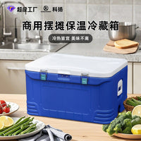 Commercial Insulated Food Delivery Cooler Box for Outdoor Markets and Catering