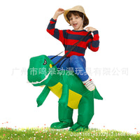 Inflatable Dinosaur Costume for Kids & Adults - Funny T-Rex, Triceratops for Halloween, Parties, School Events