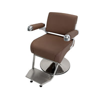 Professional Hydraulic Reclining Barber Chair for Salon Hair Styling and Cutting