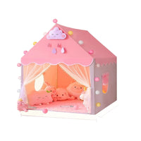 Kids Indoor Play Tent for Girls and Boys, Portable Princess Castle Playhouse for Bed or Outdoor Use