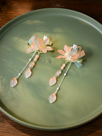 Girls' Hanfu Tassel Hair Clips Chinese Style Ancient Princess Hairpins