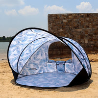 Automatic Pop-Up Beach Tent UV Protection Sun Shelter for 2 Person Fishing Camping