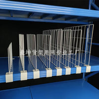 Wire Shelf Dividers for Clothing and Merchandise Organization
