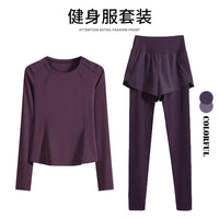 Women's Breathable Mesh Yoga Top with Pockets, Quick-Dry Long Sleeve Running Shirt for Fitness & Exercise