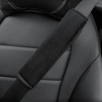 Car Seat Belt Shoulder Pad Extender for Men and Women, Soft Plush Protective Cover