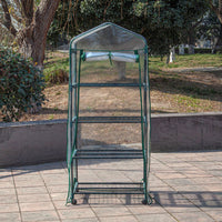 Portable Mini Greenhouse for Plants and Pets, Weatherproof Outdoor Grow Tent