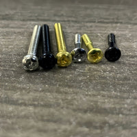 INTAI Humbucker Pickup Height Adjustment Screws, Springs, and Mounting Ring Screws Set for Electric Guitar