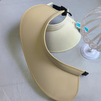 Unisex UV Protection Sun Visor Hat with Wide Brim for Outdoor Activities