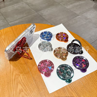 New Year Edition CD Pattern Lazy Desktop Phone Stand Creative Back Sticker Holder