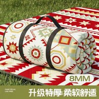 Extra Thick Waterproof Picnic Blanket for Outdoor Camping and Beach, Portable and Moisture-Proof Mat