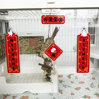 Acrylic Parrot Chinese New Year Couplets for Cages - Spring Festival Decorations