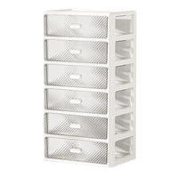 Desktop Drawer Organizer Multi-layer Transparent Storage Box for Stationery and Sundries