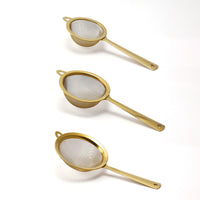 Stainless Steel Mini Strainer Mesh Sieve for Kitchen, Juices, Cocktails, and Baking