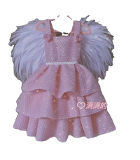 Kids' Bubble Wrap Princess Dress for Fashion Show and Performance