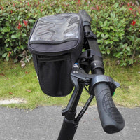 Electric Scooter Front Bag, Handlebar Bag for Folding Bike Mountain Bike, Phone Pouch