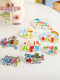Children's Day DIY Snack Bouquet Decorative Greeting Cards