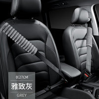 Car Seat Belt Shoulder Pad Cover, Soft and Extended, Anti-Chafe, Universal Fit