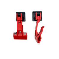 360° Rotating Car Floor Mat Cleaning Clips Wall-Mounted Towel Holder Set