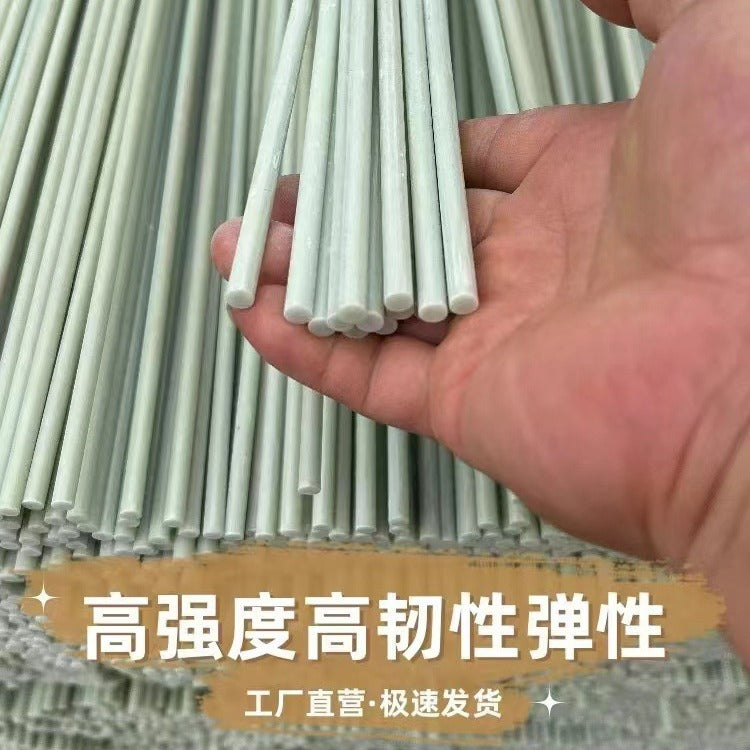 20Pcs Fiberglass Rods for Greenhouse Insulation, Small Arch Support Poles, Elastic Rods for Vegetable Sheds