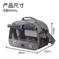 Portable Parrot Carrier Bag for Outdoor Travel - Breathable Bird Cage for Cockatiels, Parakeets, and Small Sun Conures