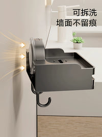 Suction Cup Soap Dish Wall Mounted Drainable Soap Holder for Bathroom Kitchen Laundry