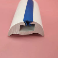 Marine Boat Fender Strip for Yachts and Motorboats, Fiberglass Dock Bumper Guard