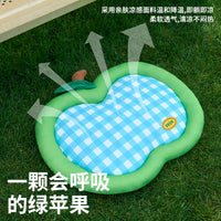 ZEZE Pet Cooling Mat for Cats and Dogs, Summer Ice Silk Fabric Cooling Pad
