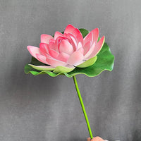 Artificial Lotus Flower and Leaf Props for Dance Performance and Decoration